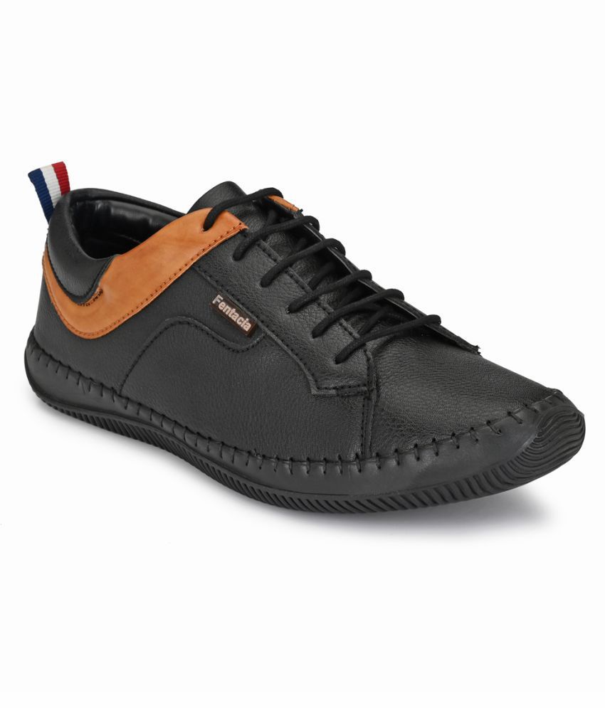 fentacia sneakers black casual shoes