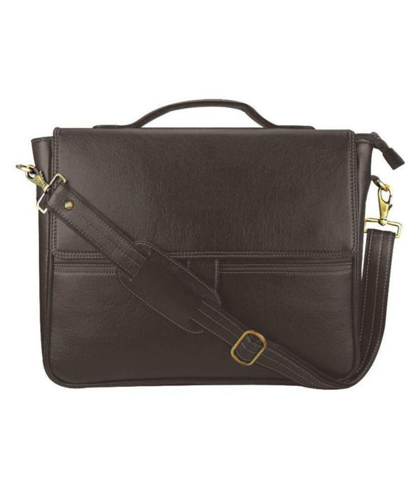 snapdeal leather bag