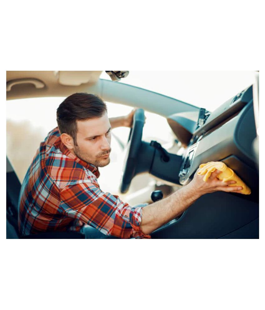 Car Dashboard Polish Free 1 Microfiber Towel (500 Ml) Buy Car