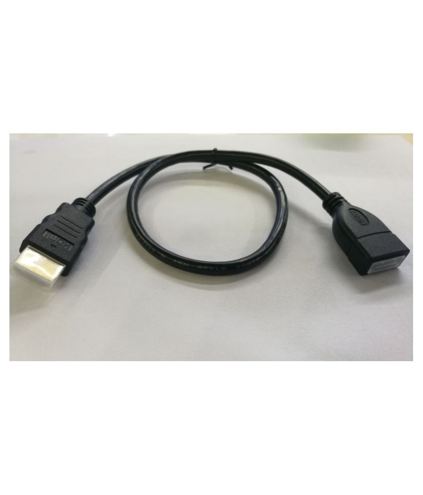 Hot selling Mini HDMI Male to HDMI Female Converter Adapter Cable Cord 1080P 