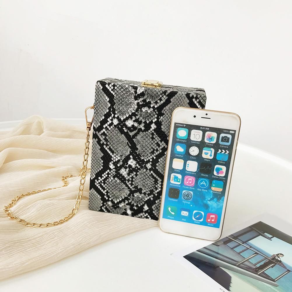 snakeprint crossbody