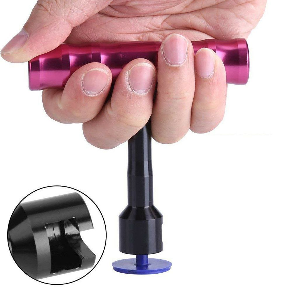 Slide Hammer TBar Tool with Glue Pulling Tabs Paintless Dent Repair