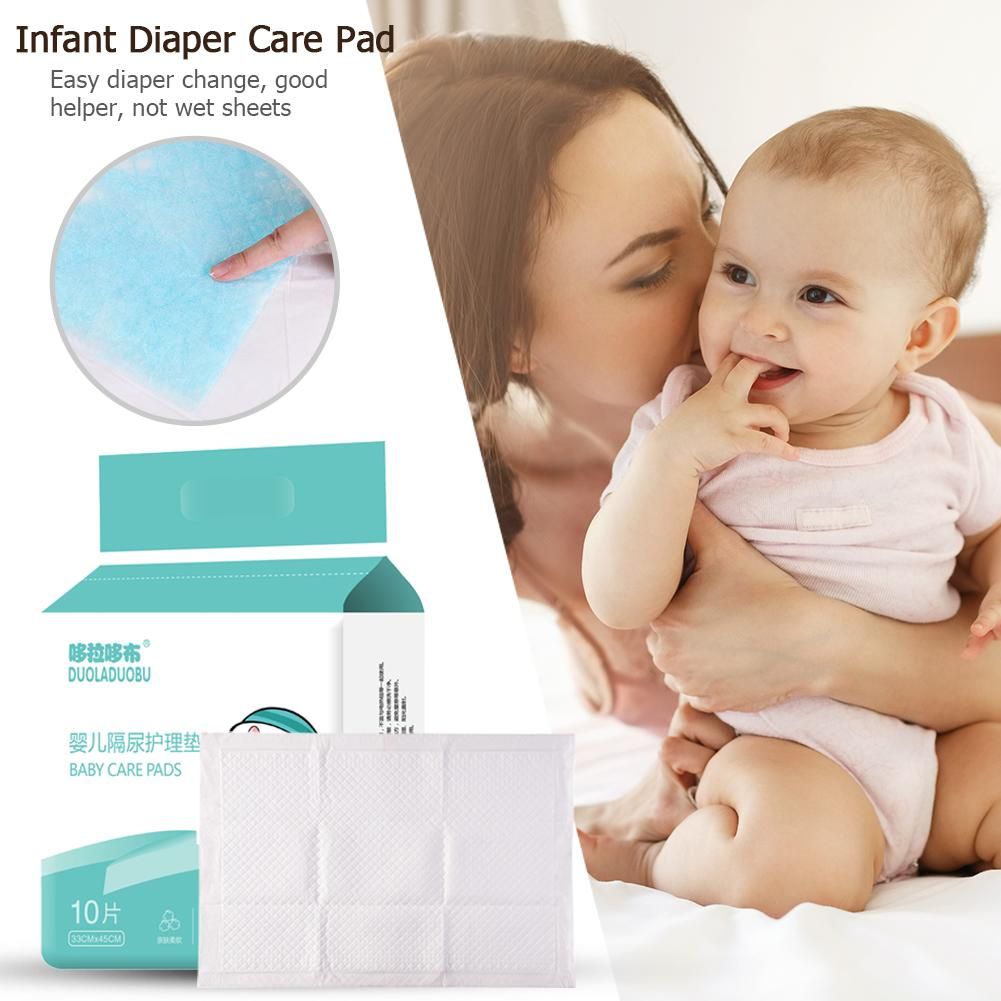 10pcs Disposable Baby Diaper Changing Mat Children Waterproof