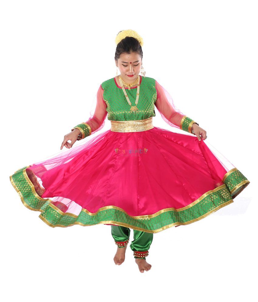 anarkali suit for kathak