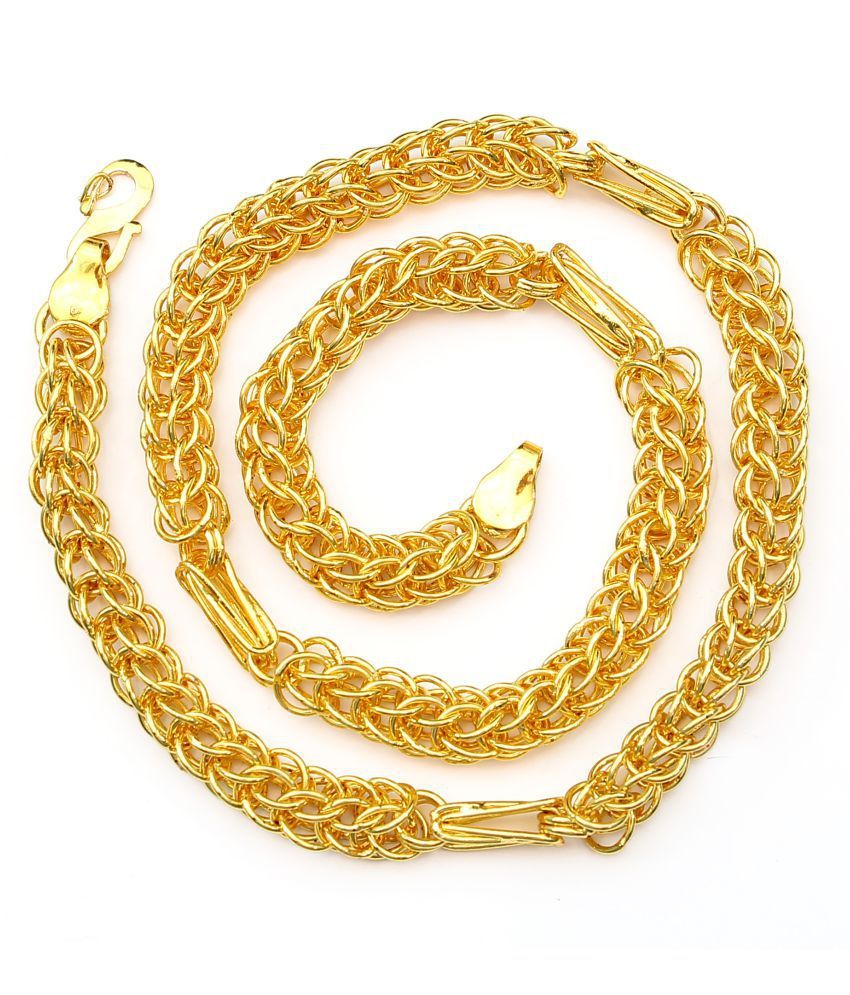 Mens Trendy Artificial Gold Plated Chain: Buy Mens Trendy Artificial ...