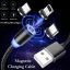 Westore 3 in 1 Magnetic Charger Cable For IOS Android Phones