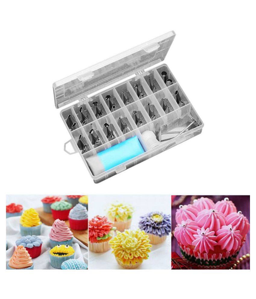 Cake Decoration Nozzle Set Stainless Steel Pastry Bag Nozzles Set