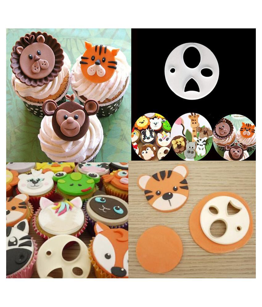 Face Mould Animal Face Fondant Cake Mold Cookies Biscuits Mould Baking: Buy  Online at Best Price in India - Snapdeal