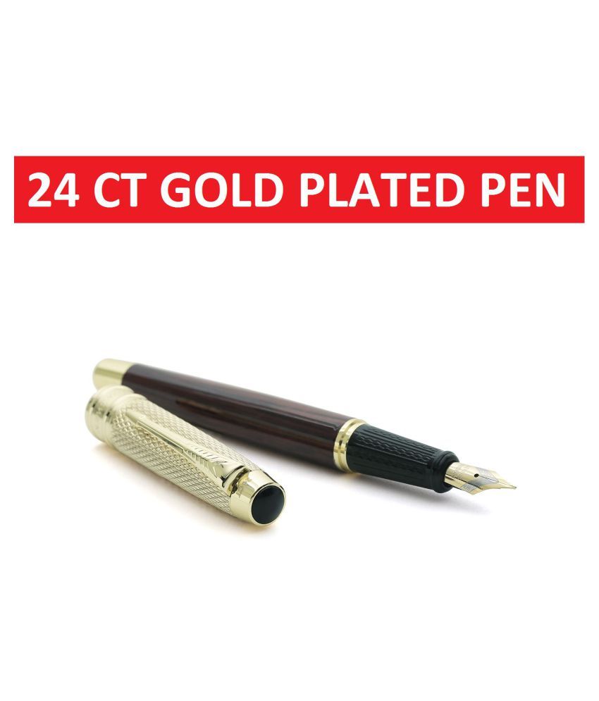 Hayman Gold Extra Fine Line Fountain Pen (Pack of 1) Buy Online at