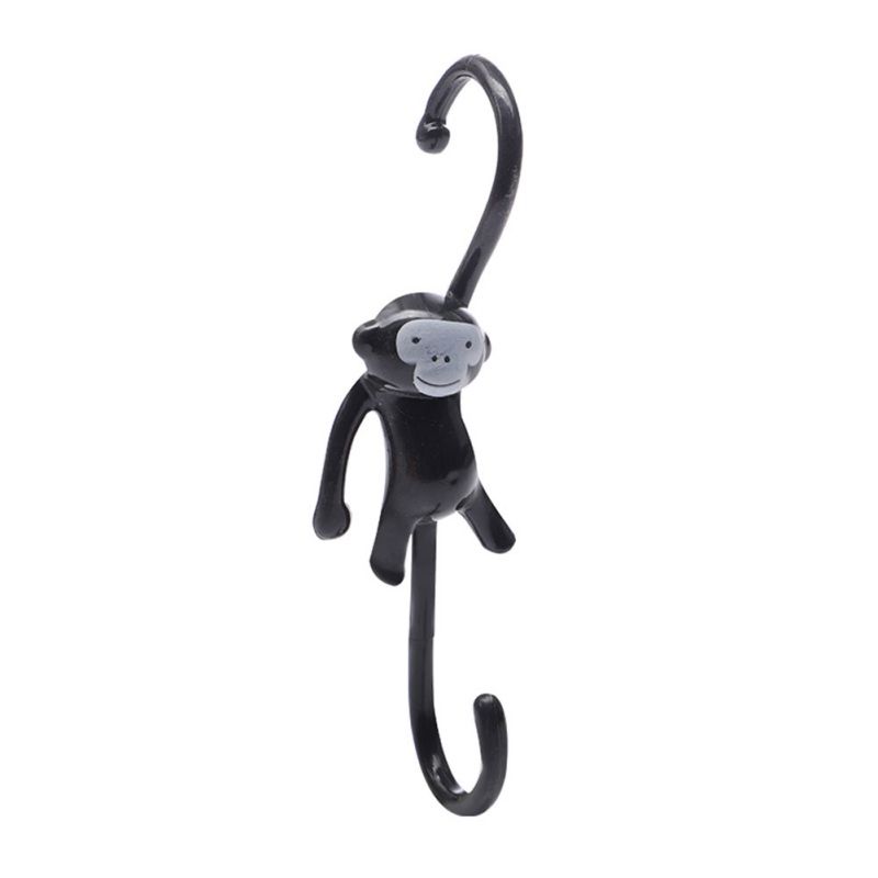 Multi Function Cartoon Monkey S Wall Hook Key Hair Pin Holder
