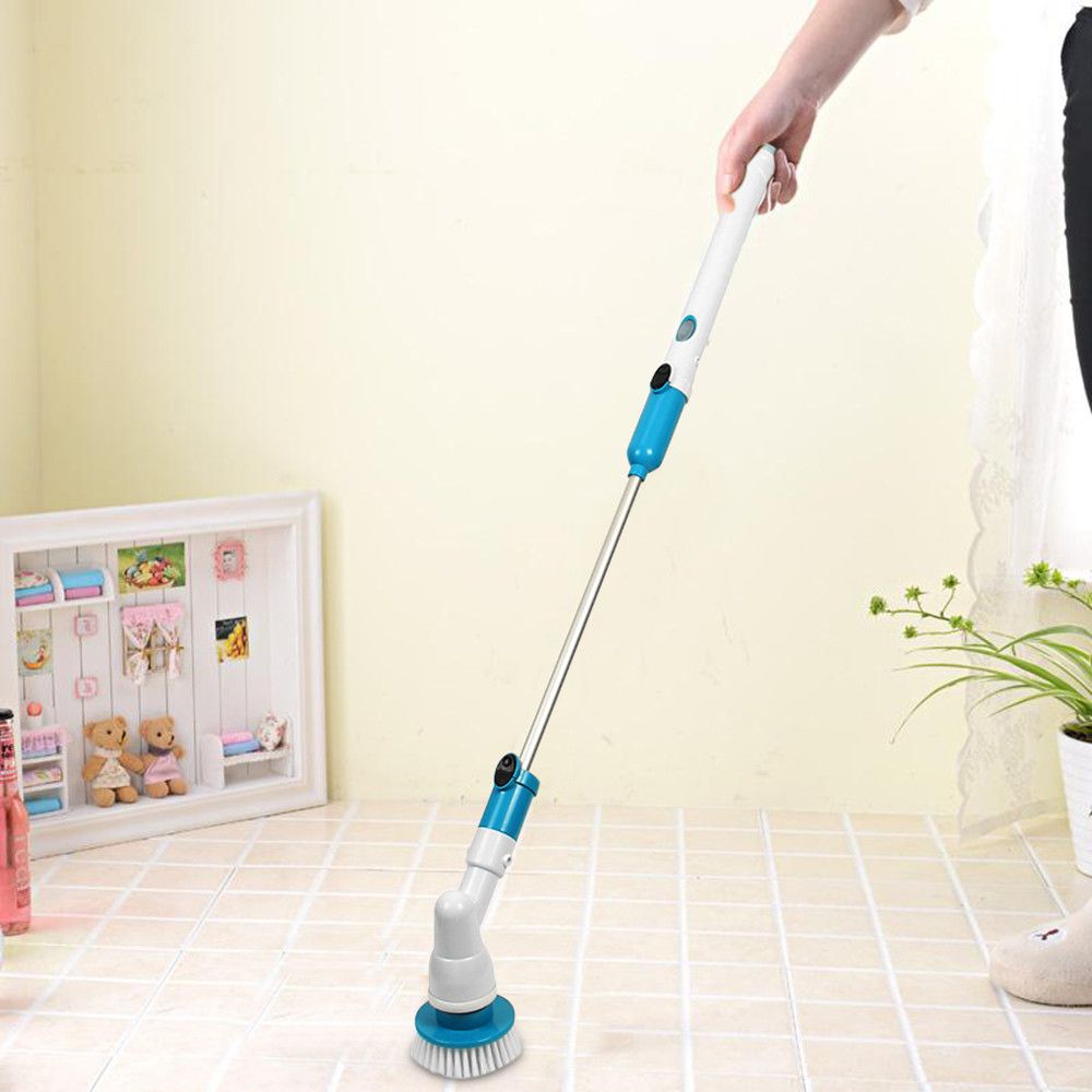 Turbo Spin Scrub Cleaning Brush Mop Scrubber Bath Tile Floor High