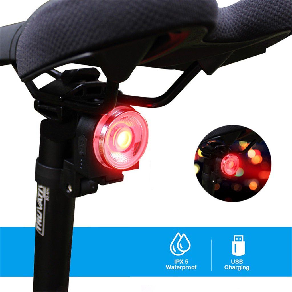usb rechargeable rear bike light