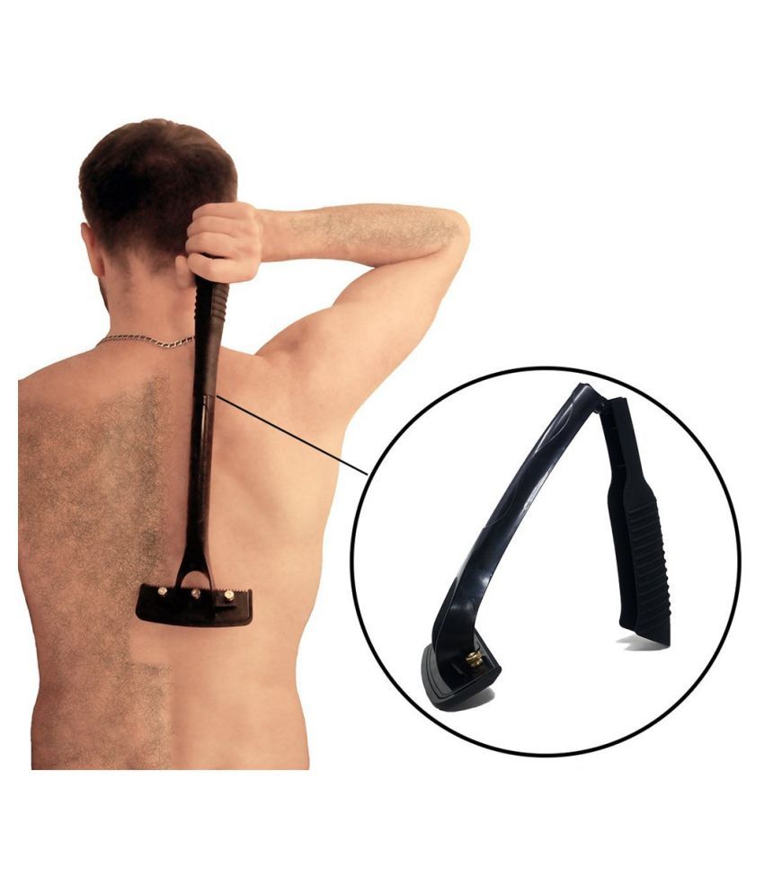 Men Manual Back Hair Shaver Trimmer Body Long Handle Hairs Removal