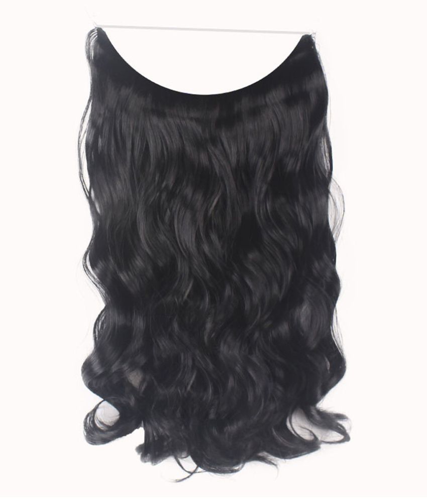 Fashion Thick Clip In Hair Extensions Straight Curls Full Head