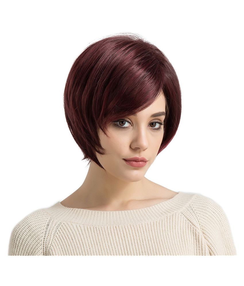 Fashion Wig Short Haircut Wigs Short Human Hair Synthetic Wig Ps