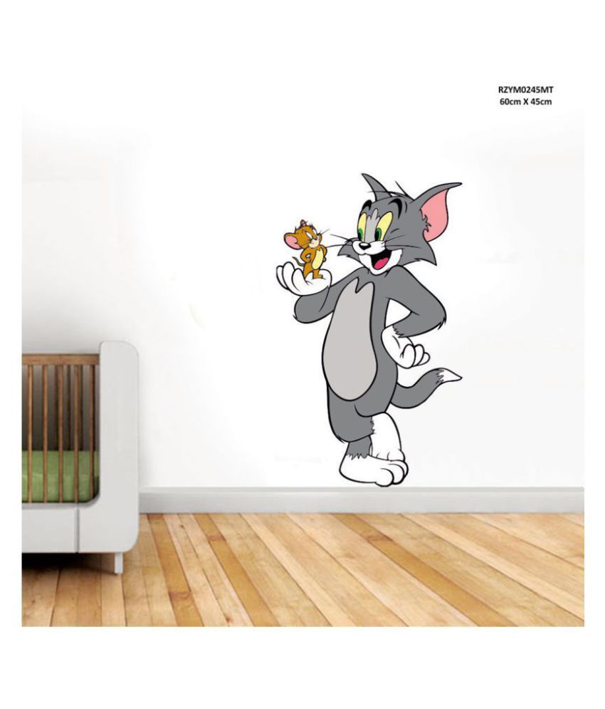 Ritzy Tom and Jerry Cartoon Characters Sticker ( 45 x 60 cms ) - Buy Ritzy  Tom and Jerry Cartoon Characters Sticker ( 45 x 60 cms ) Online at Best  Prices in India on Snapdeal