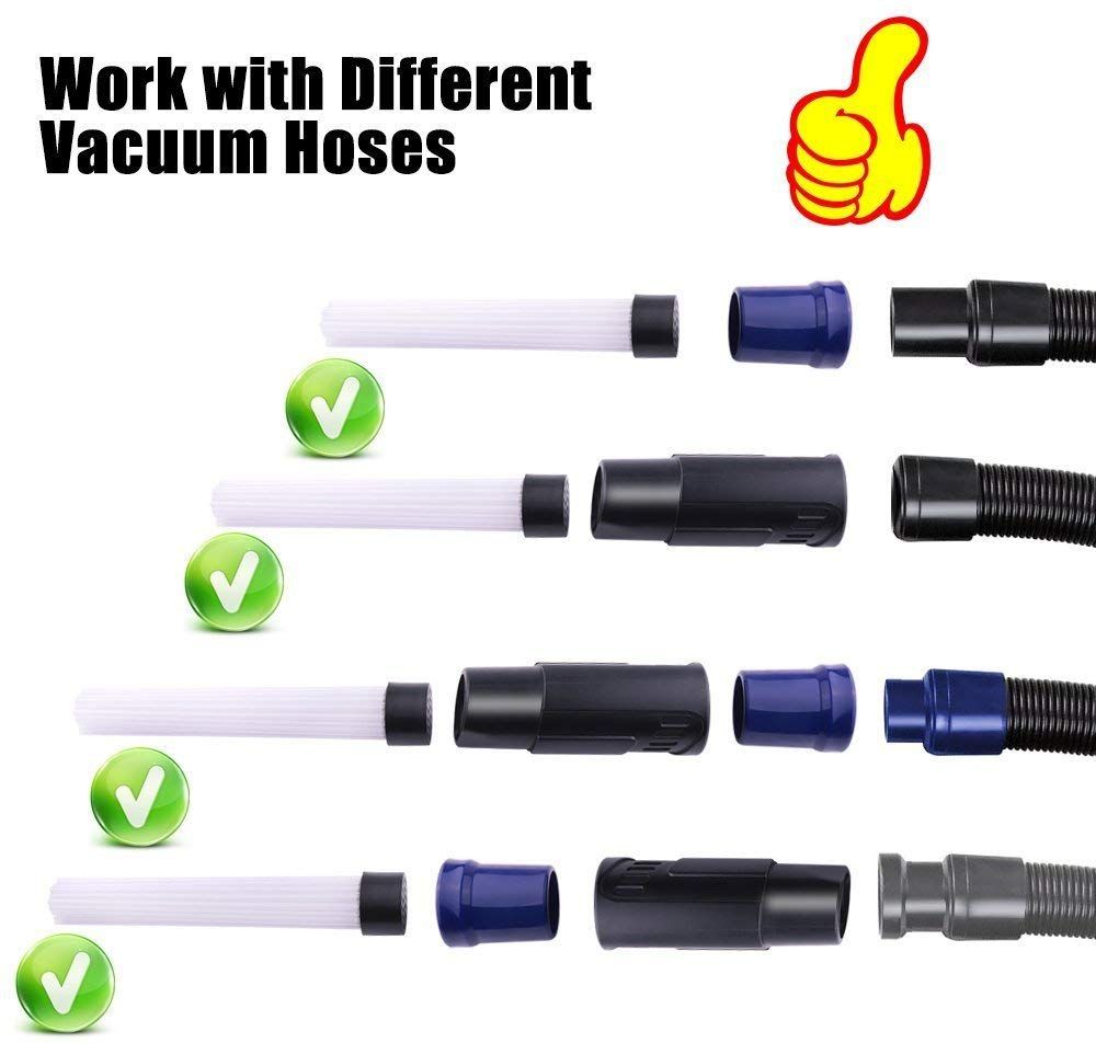 Dust Daddy Portable Multifunction Universal Vacuum Cleaner Attachment