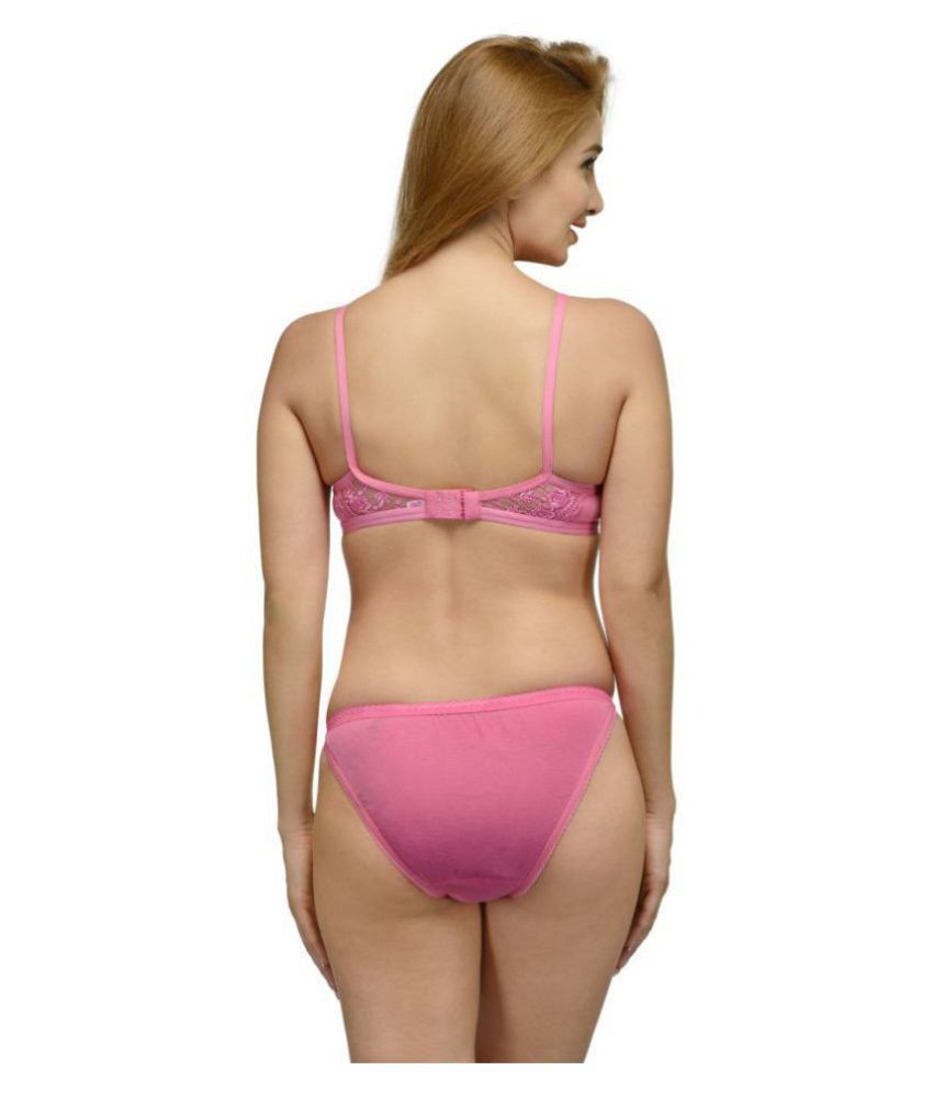 Buy TouchMe Branded Cotton Bra and Panty Set Online at Best Prices in