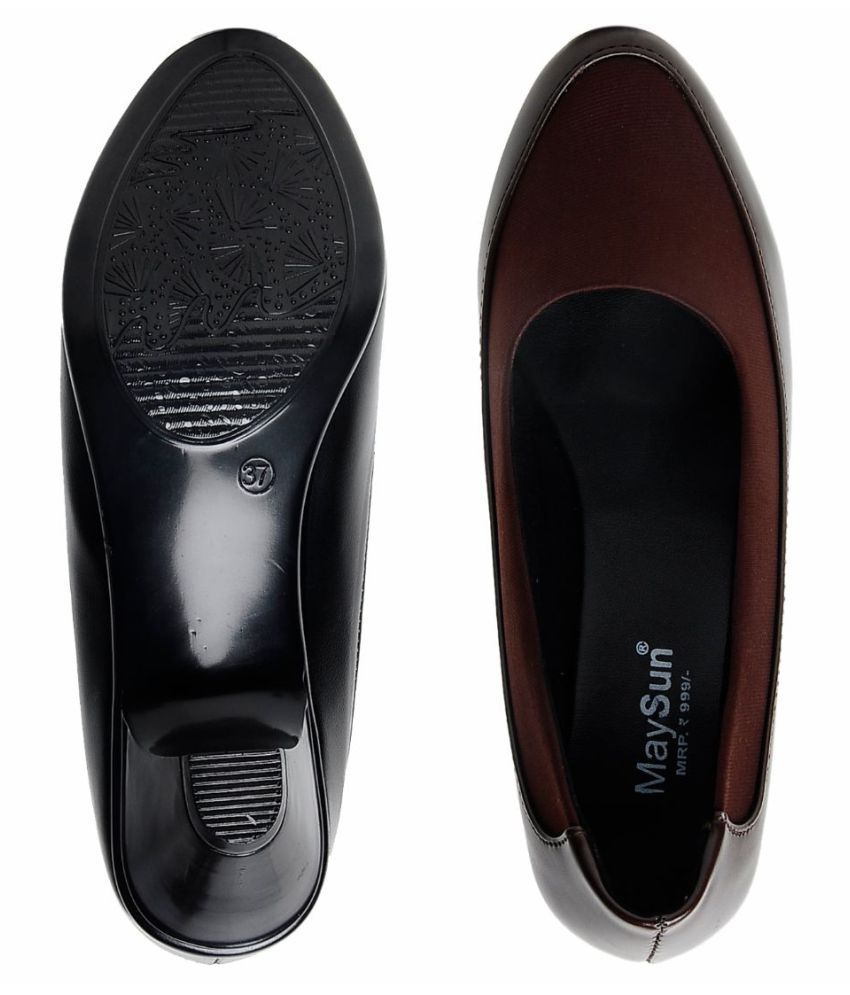 Maysun Brown Ballerinas Price in India- Buy Maysun Brown Ballerinas ...