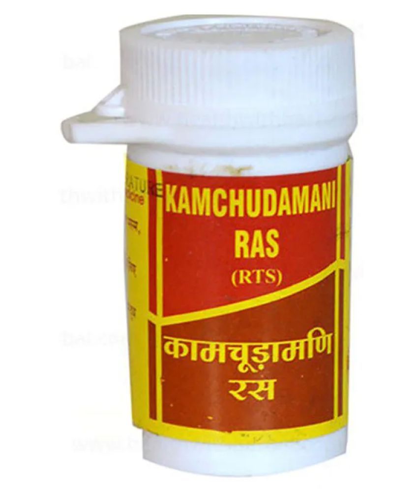     			Ayurveda Cure Vyas Kamchuramani Ras Tablet 1 gm Pack of 3