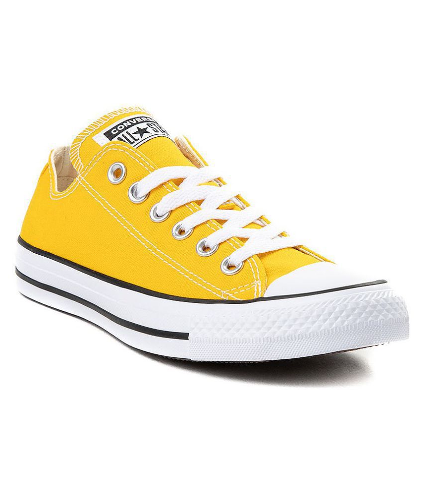 CONVERSE ALL STAR Yellow Running Shoes - Buy CONVERSE ALL STAR Yellow ...