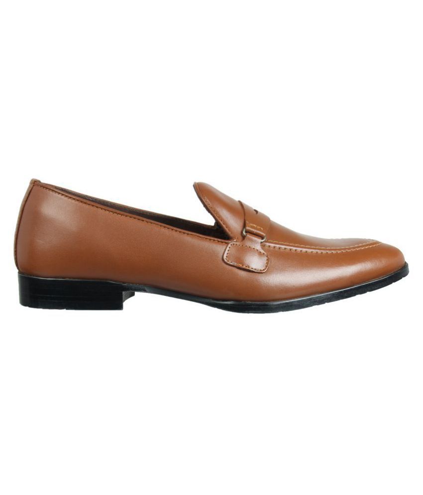franco leone tan derby shoes