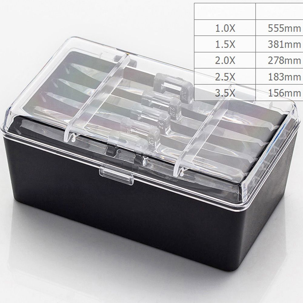 Westore Practical ABS Reading Glasses Acrylic White Headband Headset