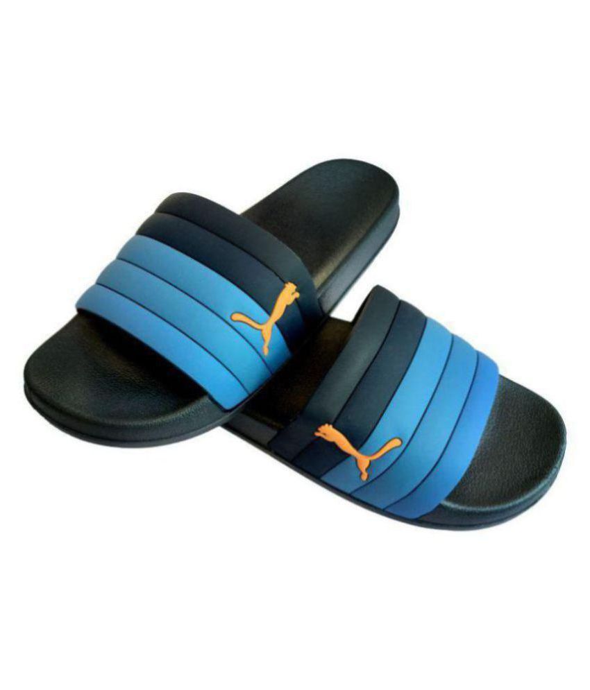 puma slide flip flops