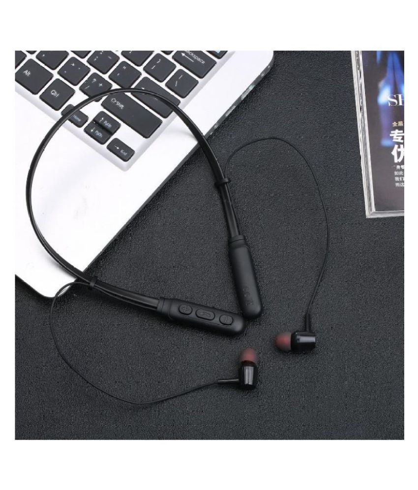 bytech neckband bluetooth headphones with mic