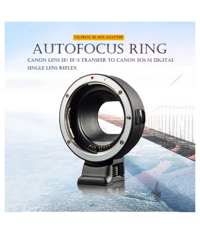 Cm Ef Eos M Electronic Auto Focus Lens Mount Adapter For Canon Eos M1 M2 M3 M50 Price In India Buy Cm Ef Eos M Electronic Auto Focus Lens Mount Adapter For Canon Eos M1 M2 M3 M50