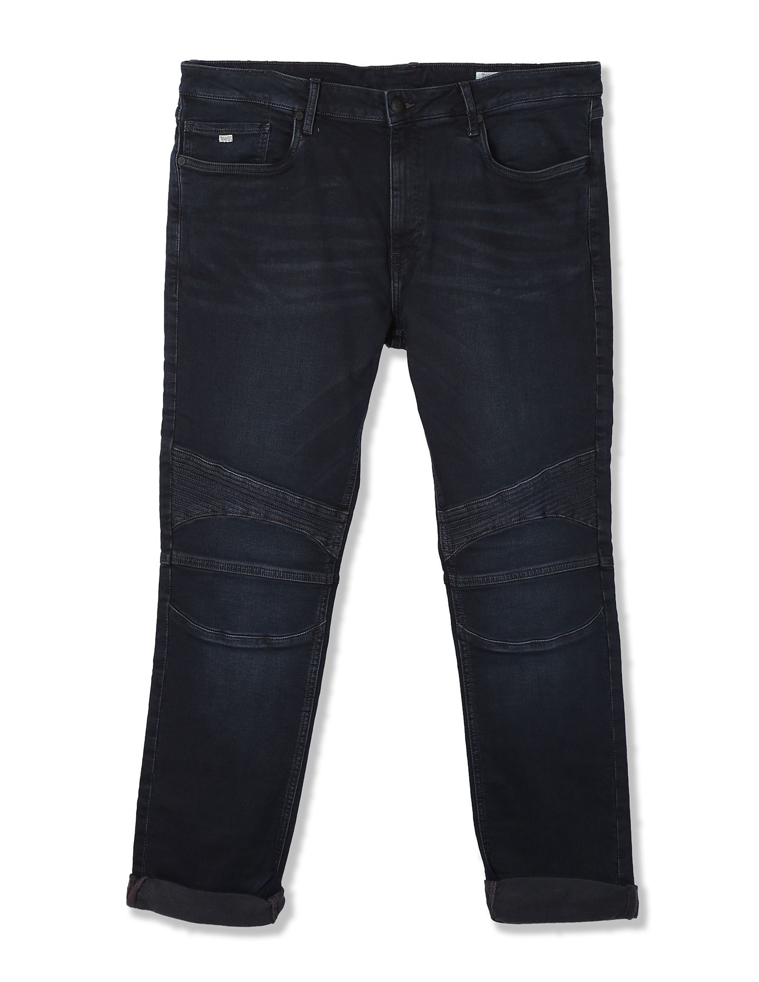 men's dark blue jeans slim fit