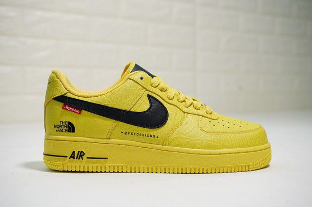 yellow nike shoes air force