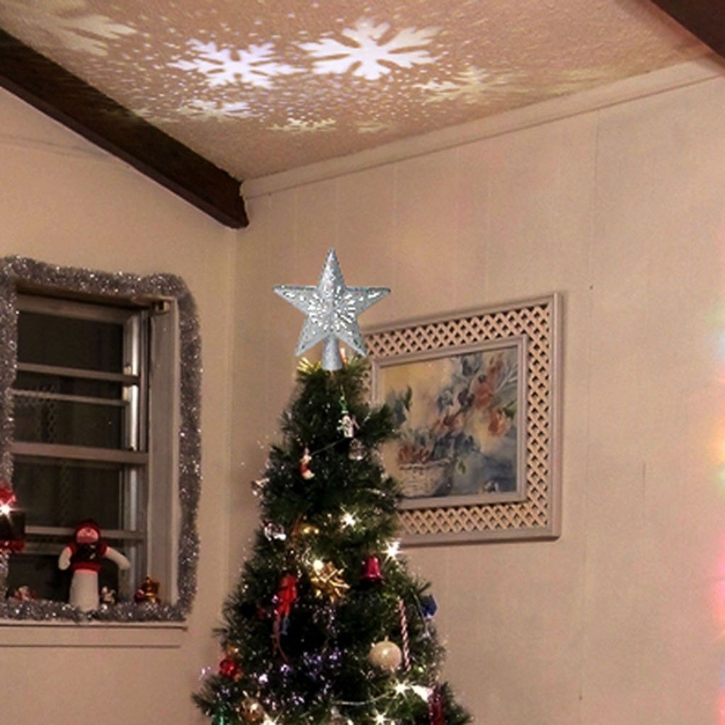 Led Star For Top Of Christmas Tree