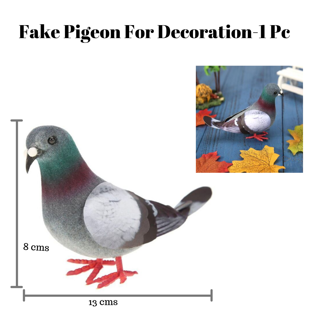Simulation Foam Pigeon Model Fake Artificial Imitation Bird Garden Decor Gift