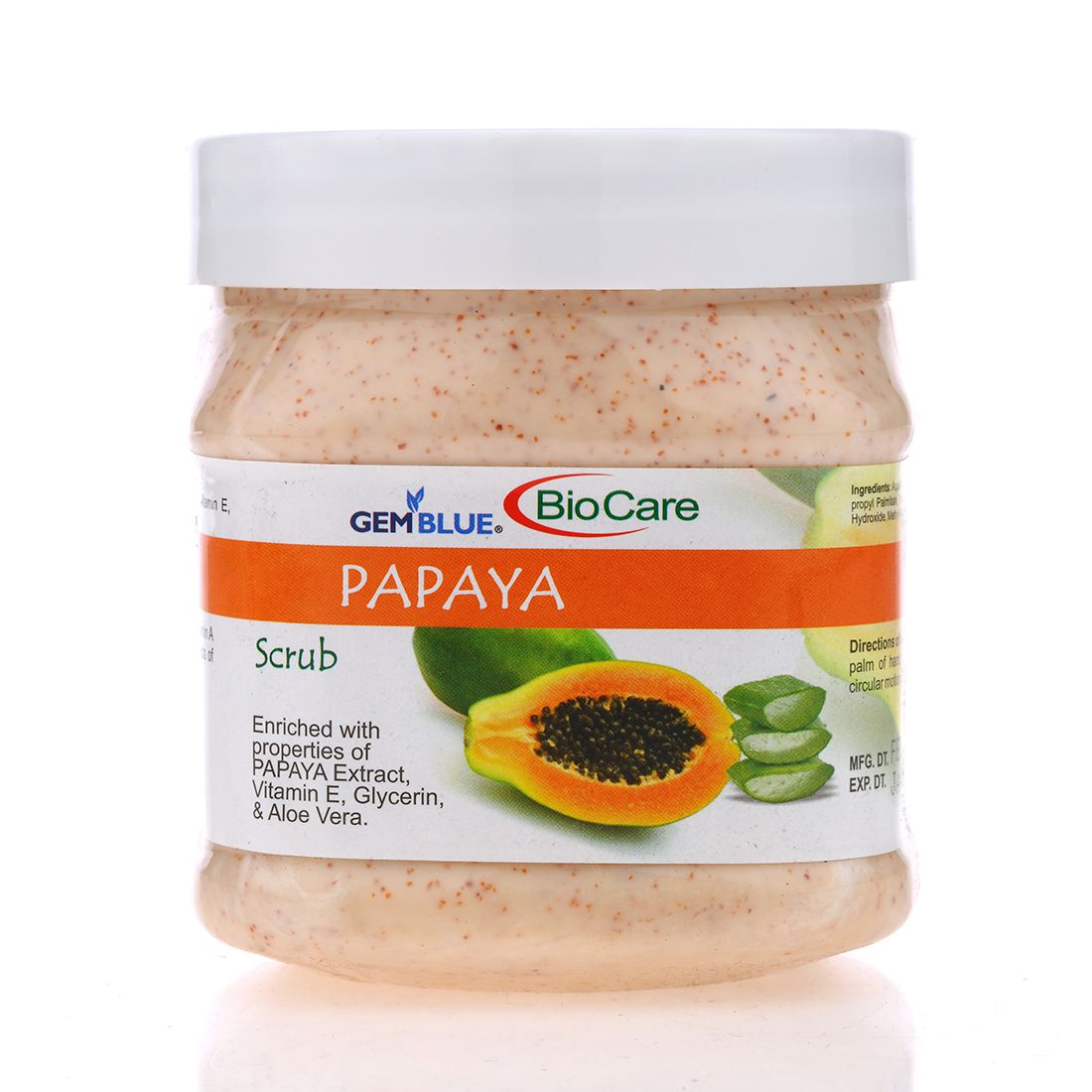     			gemblue biocare Exfoliating Papaya Scrub & Exfoliators 500 ml
