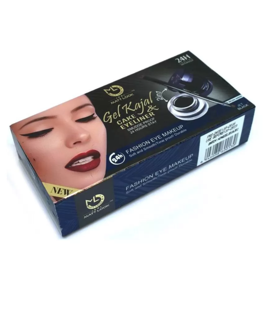 matt look Kajal Gel & Cake Gel Eyeliner Black 14.5 g Buy matt look
