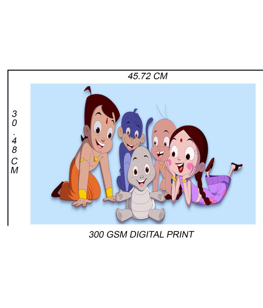 Yellow Alley Chhota Bheem Cartoon Poster Paper Wall Poster Without Frame:  Buy Yellow Alley Chhota Bheem Cartoon Poster Paper Wall Poster Without  Frame at Best Price in India on Snapdeal