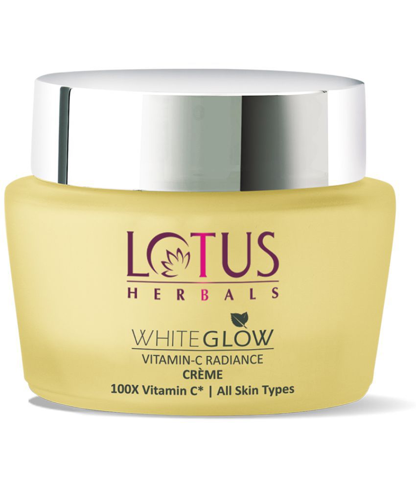     			Lotus Herbals WhiteGlow Vitamin C Radiance Cream, SPF 20, For Dark Spots & Dull Skin, 50g