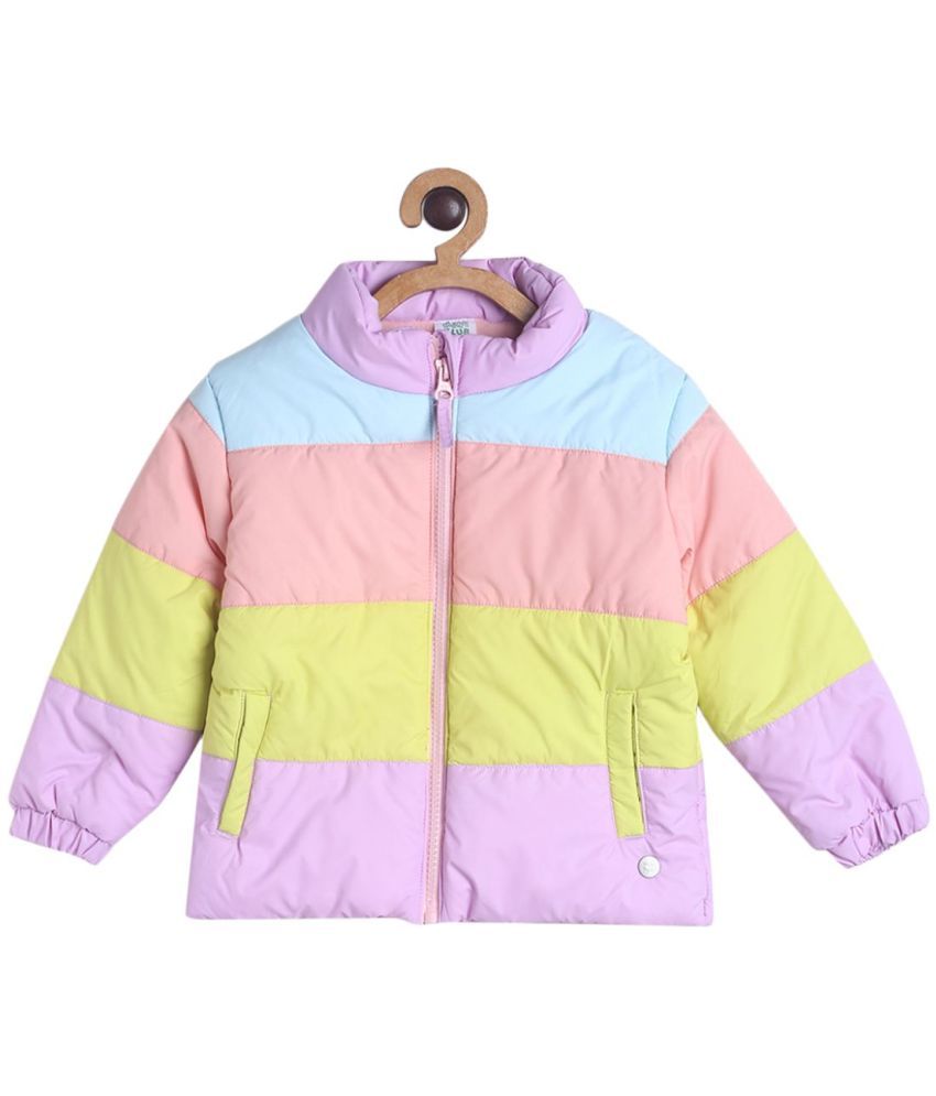     			MINI KLUB Multi Color Jacket For Baby Girl