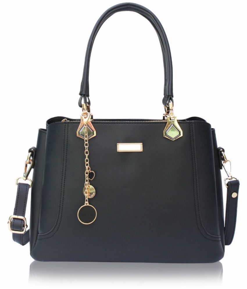 ELMA PURSE Black Pure Leather Handbags Accessories