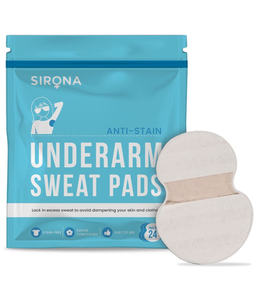 Sirona Under Arm Sweat Pads 24 Intimate Cloths No