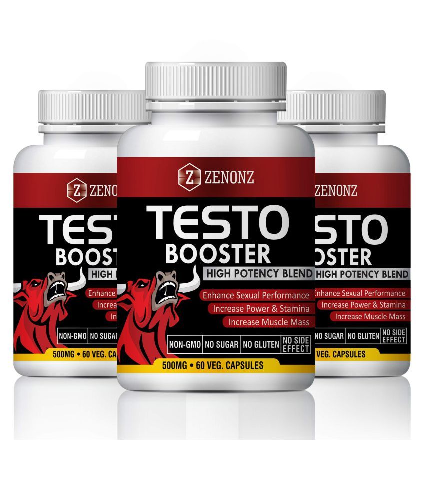     			Testo booster herbal capsules for Improve your Sexual Desire & Boost your Stamina ( 500mg) (180 No)