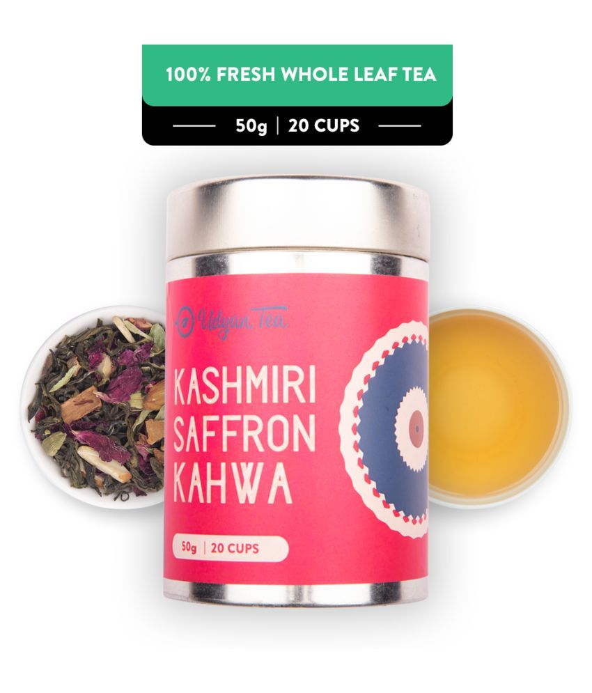     			Udyan Tea Darjeeling Tea Loose Leaf Kashmiri Saffron Kahwa 50 gm