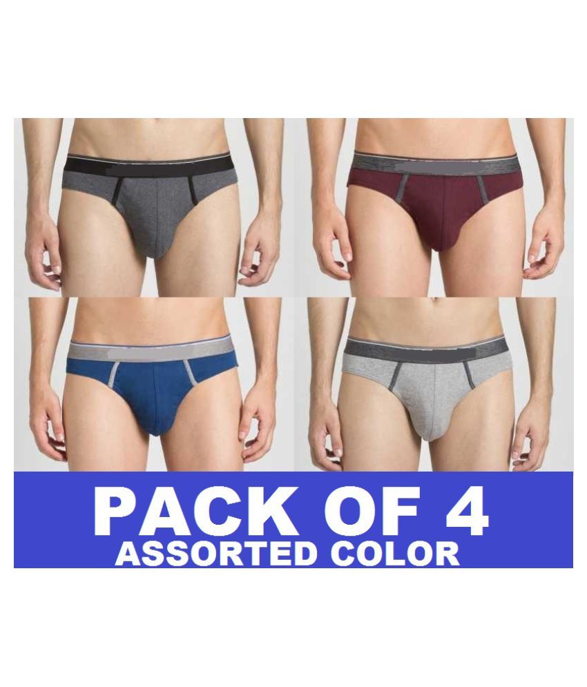     			D1 DIFFERENT ONE Multi Brief Pack of 4