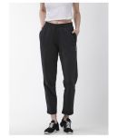 Alcis - Black Cotton Blend Women's Yoga Trackpants ( Pack of 1 )