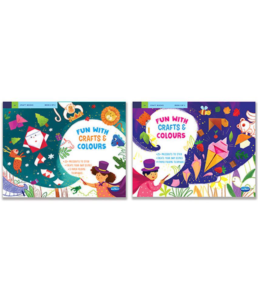     			Navneet Fun With Crafts & Colours Book 1 & 2