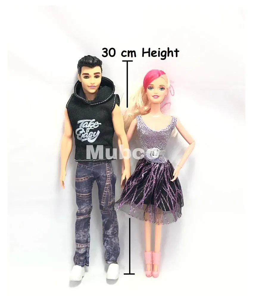 Mubco Barbie and Ken Couple Doll Set Black Buy Mubco