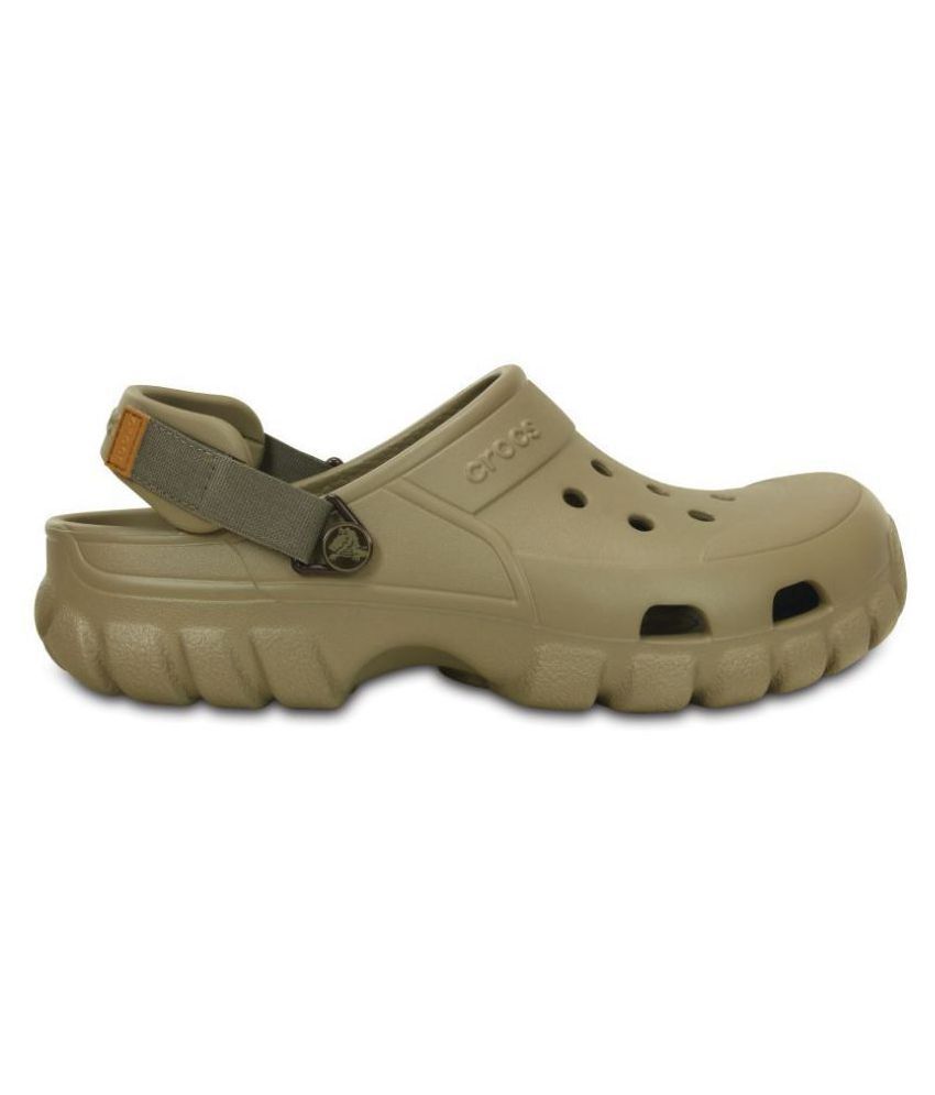 olive green fuzzy crocs