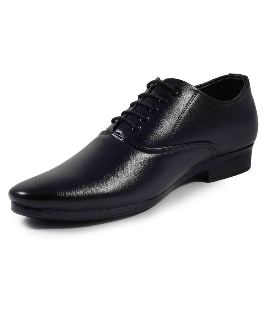 Mr Men Derby Black Formal Shoes Price in India- Buy Mr Men Derby Black ...