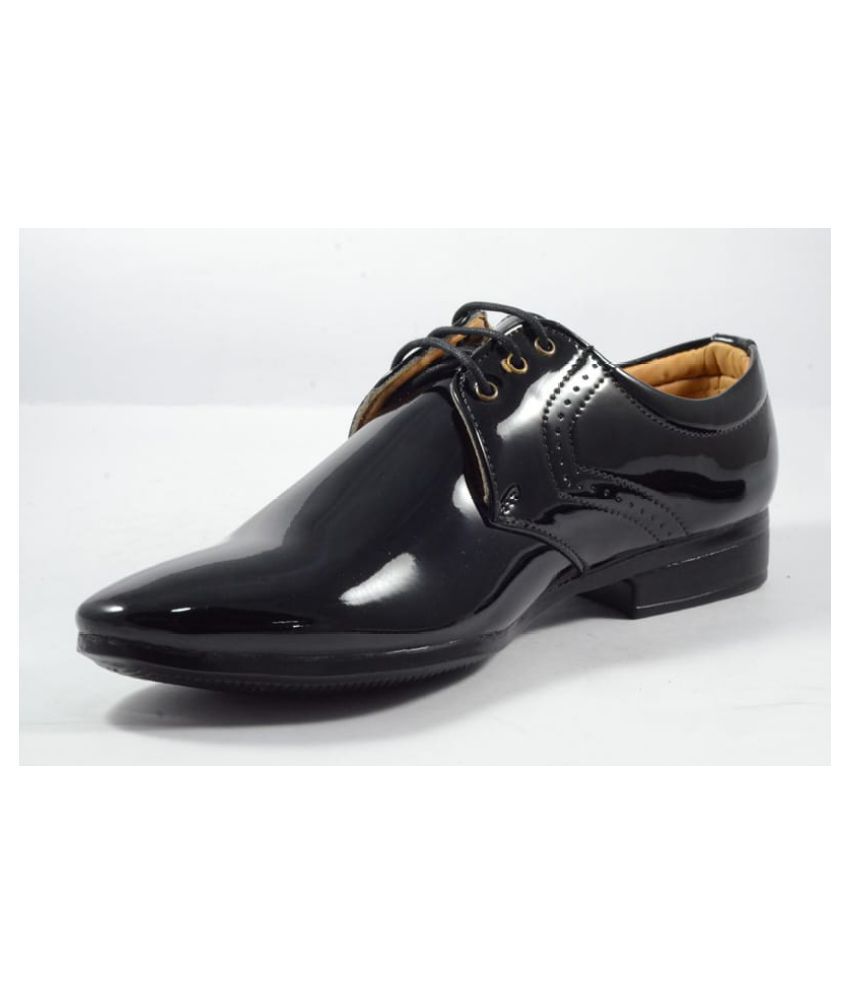 Mr Men Derby Black Formal Shoes Price in India- Buy Mr Men Derby Black ...